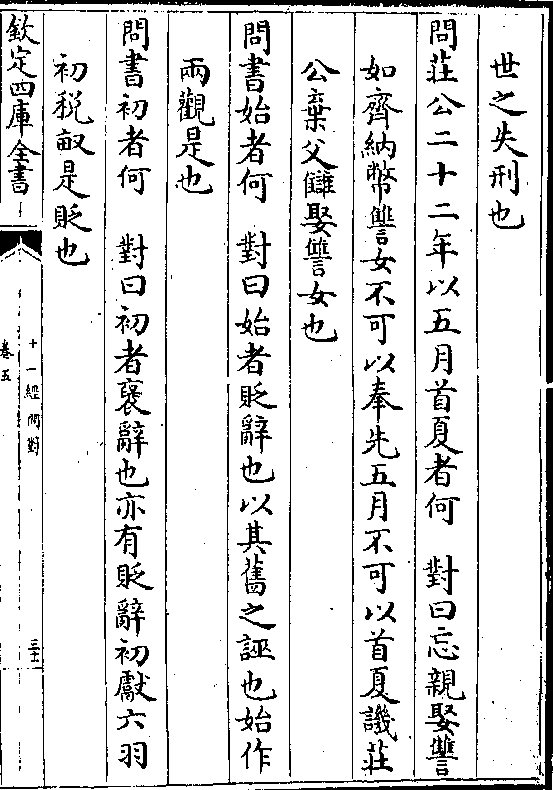 世之失刑也