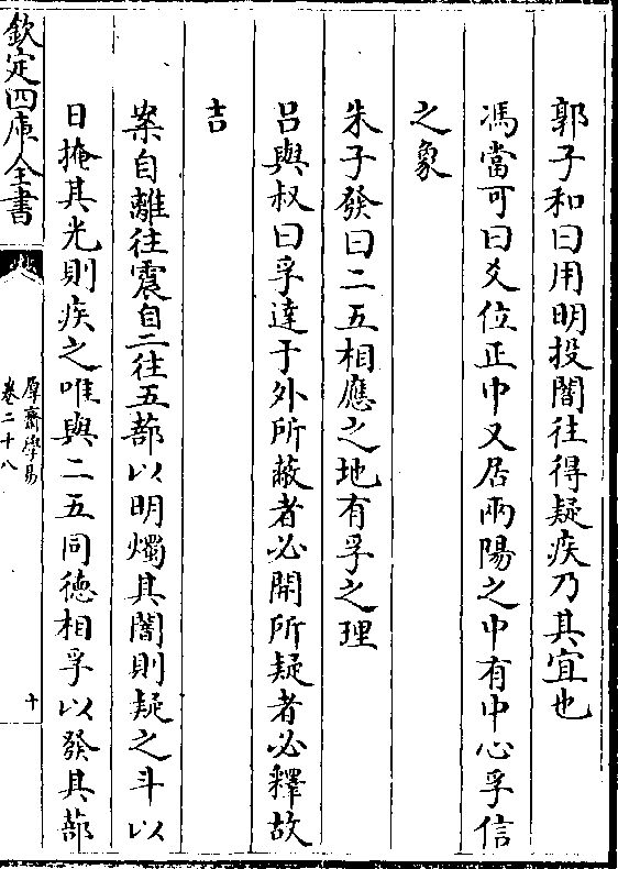 张子厚曰凡言往者皆进而之上也初九进而上右明象斗之70也离而仰观则